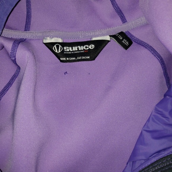 Sunice ladies U.S. Women's Open 2017 Purple‎ Quilted jacket size XS - Picture 3 of 10